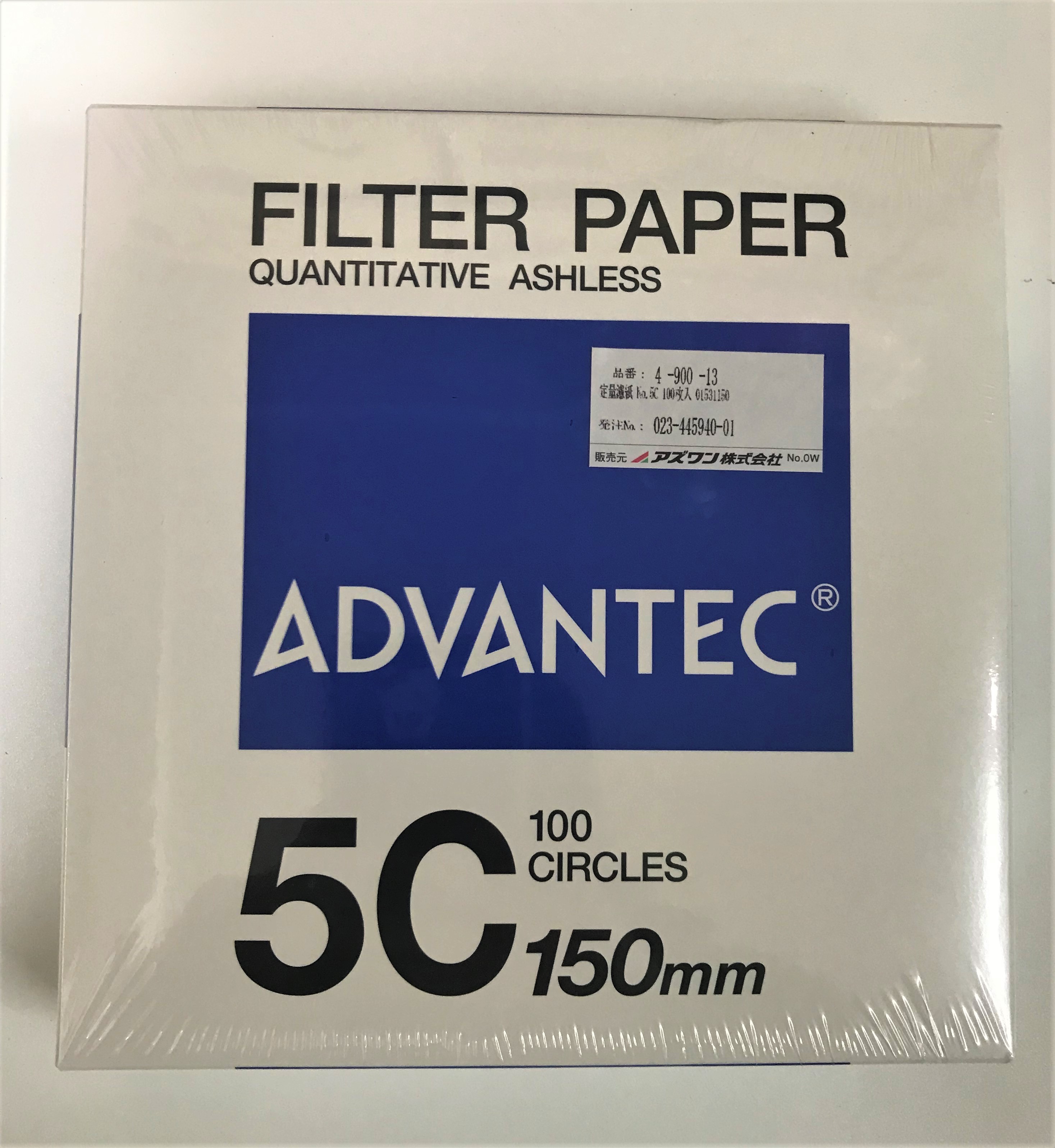 Filter Paper No.5C (100pcsbox) Giấy lọc 01531150